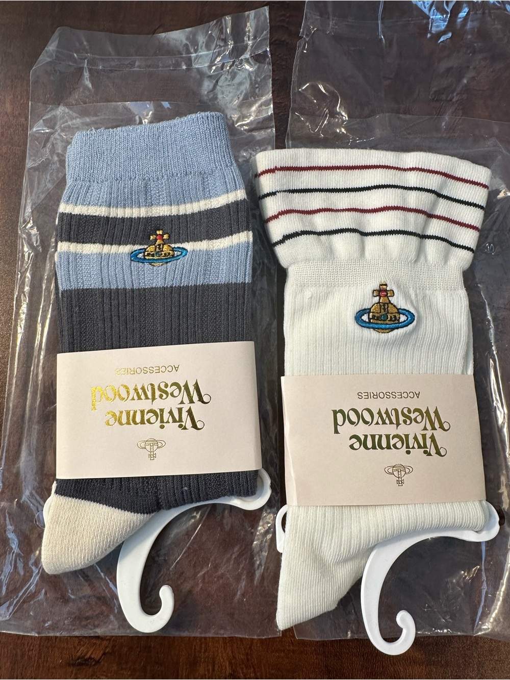 Vivienne Westwood Embroidery socks beautiful color